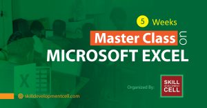 5 Weeks Master Class on Microsoft Excel Foundation to Advanced
